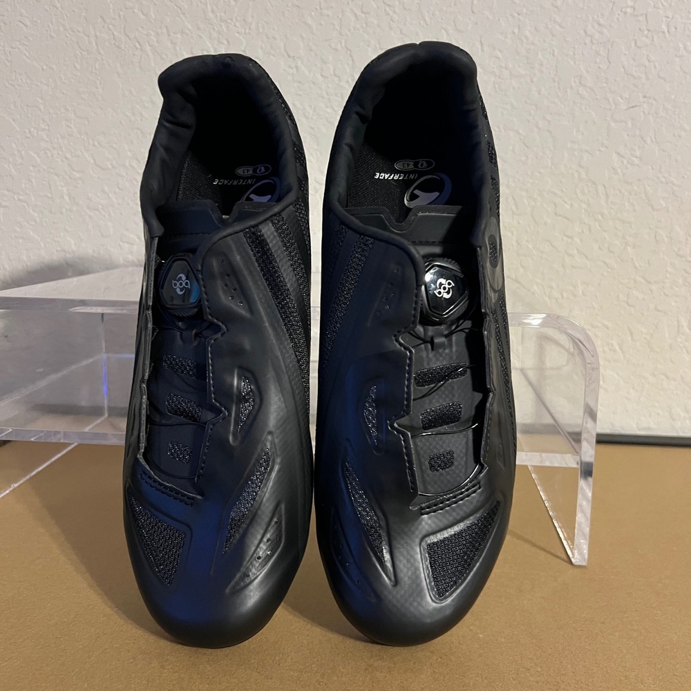 Pearl Izumi Race Road v5 Men's Cycling Shoes Size 43 Black BOA 15101801 3-Bolt - Picture 2 of 9